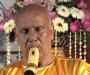 Sri Chinmoy playing on the flute in Thailand