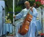 Sri Chinmoy spielt Saiteninstrumente