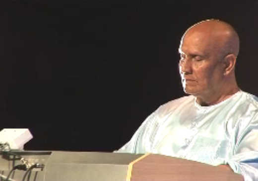 Sri Chinmoy in Milan 2005