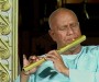 Sri Chinmoy in der Kathedrale in Christchurch, Neuseeland